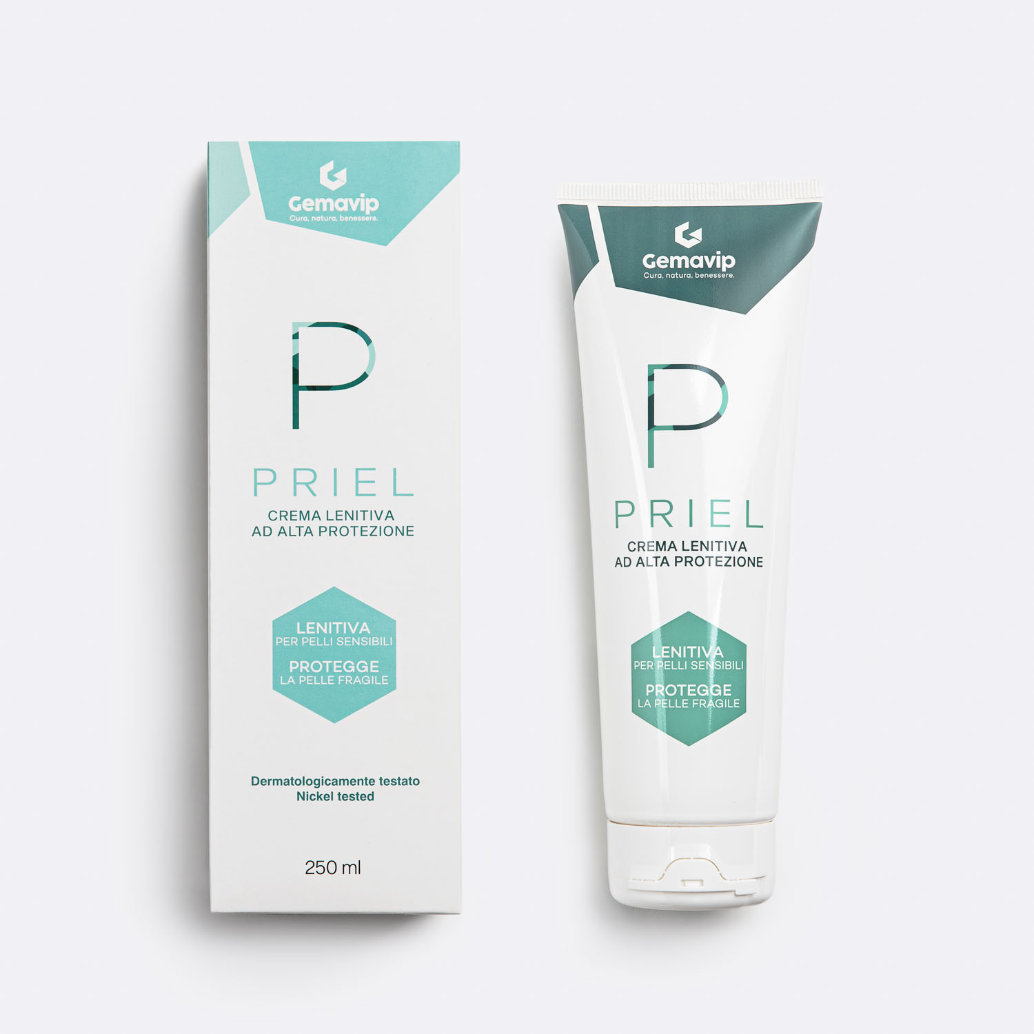 Priel 250 ml, crema calmante para pieles sensibles y secas